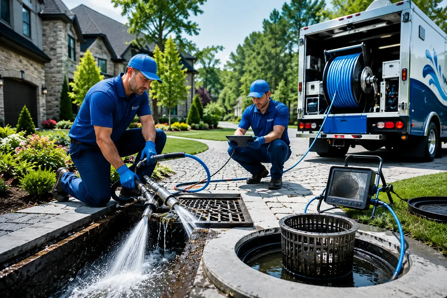 Local outdoor drain cleaning professionals in Webster, MA